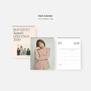 KPM-售完 Red Velvet 2020 SEASON'S GREETINGS 年曆組合 含特典小卡