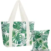 gfuhlre Beach Bag Wet Bag Waterproof Sandproof Women Beach Tote for Friends Travel Gifts with Wet Compartment for Pool Gym