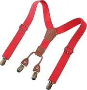 [Eigell] Kids Suspenders Pants Suspender Heavy Duty Children Brace Elastic Straps Y Back Brace Tuxedo Suspenders for Formal Halloween