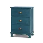Bedside Tables Drawers Side Table Cabinet Vintage Storage Nightstand