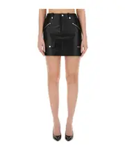 Logo logo short skirt IT40,IT42 Black