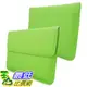 [107美國直購] 保護套 Macbook Pro 13 and Air 13 Sleeve, Snugg - Green Leather Sleeve Case Protective Cover