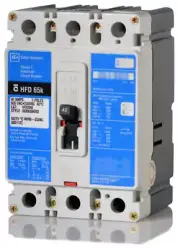 (USED) Eaton HFD3040 3 Pole Circuit Breaker
