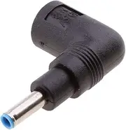 Power Supply Charger Converter Adapter for HP7.4 x5.0mm Female to 4.5x3.0mm Male Central Pin Adapter Connector Tip Blue Connector