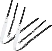 Mikinona Accordion Strap Pu Adjustable Replacement Strong Durable Boys and Girls Adults