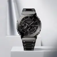 在飛比找momo購物網優惠-【CASIO 卡西歐】G-SHOCK 八角農家橡樹 全金屬版