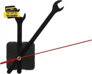 Wall Clock Mechanism Replacement: Creative Wrench Shpaed Clock Hands and Motor K