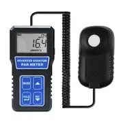PAR Meter Light Tester PPFD Photosynthesis Quantum Meter 400-700nm Wavelength W/ Sensor Mode LCD Light Meter Photo Color