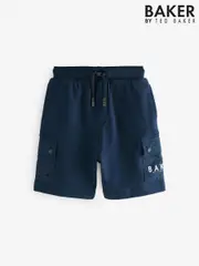 Baker by Ted Baker Nylon Pocket 100% Cotton Shorts (AC6988) | $55 - $69
