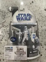 Star Wars The Clone Wars Clone Trooper 501st Legion Walmart Exclusive 2007 New