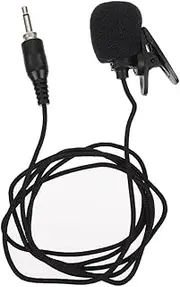 ULDIGI High Fidelity Recording Lavalier Microphone Clip for Smartphones Lightweight Design Plug and Play for Interviews