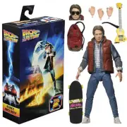 NECA Movie Back To The Future Marty Mcfly w Guitar 7" Action Figure Ultimate Toy