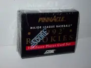 1992 Pinnacle Rookies Baseball sealed factory set Patrick Mahomes, Kenny Lofton
