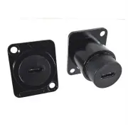 USB C D Type Panel Mount