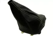 Manual Shift Boot Leather Synthetic Fits Nissan Silva 240SX 89-93 Beige Stitch