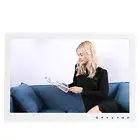 15.4in Digital Photo Frame HD Electronic Photo Frame Advertising Player Supp New