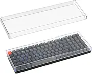 Geekria Keyboard Dust Cover, Clear Acrylic Keypads Cover, Compatible with Keychron K4, RK Royal KLUDGE RK100, Nuphy Air96 V2, LOFREE Flow Low Profile Mechanical Keyboard 100 Keys