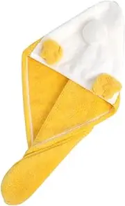 CANIGHT Comfortable Hair Wrap Ultra Absorbent Bathing Hair Hat for Quick Drying for Home Gym and Travel Lightweight Fleece Material
