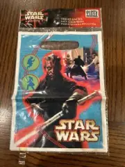 Star Wars Party Express Darth Maul Treat Sacks Package Of 8!!