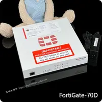 在飛比找露天拍賣優惠-實驗零件FortiGate 70D Fortinet飛塔防火