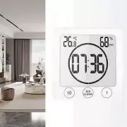 LCD Shower Clock with Touch Button Timer and Alarm for Bathroom and Kitchen