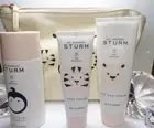 DR. BARBARA STURM - FACE CREAM, FACIAL SCRUB AND EYE CREAM SET OF 3 FREE PURSE