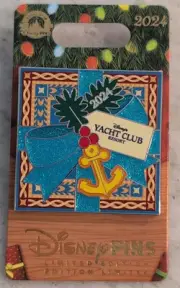 Disney Holiday Resort 2024 Yacht Club Finding Dory Pin LE 2500 New