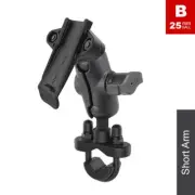 RAM 13mm-32mm U-Bolt Handlebar Garmin Handheld GPS Spine Mount Kit