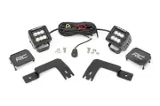 Rough Country Under Bed Mount 2" LED Pod Light Kit, for Xpedition ADV-5; 93188