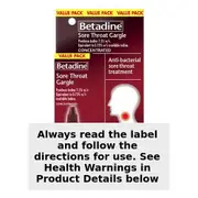 Betadine Sore Throat Gargle Concentrated 40ml