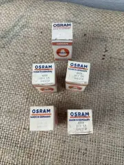 FIVE Osram 8203 Vintage Projection bulbs lamps New Old Stock In Original Box 25v
