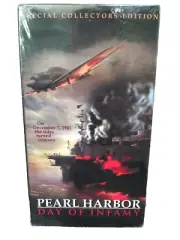 "PEARL HARBOR Day Of Infamy" (VHS 2001) Military Documentary WW2 WWII