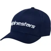 Alpinestars Linear Hat (Lg-XL, Navy/White)