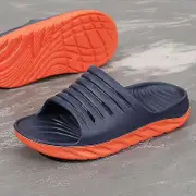 Mens Recovery Sandals With Comfortable Plantar Fasciitis Arch Support Blue EUR 42