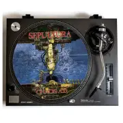 Sepultura DJ Turntable Slipmat for Vinyl Records Fits 12" Players Slip Mat