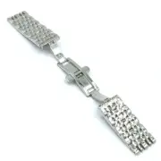 ZENITH - GENUINE - BUCKLE & LINKS - 19MM - STEEL WATCH BRACELET BAND STRAP - OEM