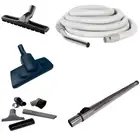 10m Ducted Vacuum Premium Hose + Genuine Quality Attachments To Fit EVS ELECTRON