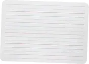 ZUNOXAZ Small Dry Erase Board for Double Sided Writing Surface with Lines Blank Side Portable Handheld Whiteboard for Classroom Office and Learning for Students