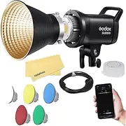 Godox SL60IIBi 75W LED Video Light Bi-Color 2800-6500K Continuous Output Light Support Bluetooth App Control for Photography (SL60W Upgrade Version)