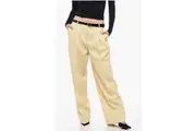 Jil Sander Grain de Poudre Wool Pants with Wide Leg