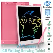 12" Colorful Doodle Drawing Board with Pen Toddlers LCD Screen Writing Tablet