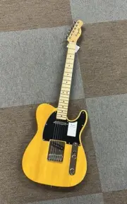 Fender Standard Telecaster, Maple Fingerboard, Black Pickguard, Butterscotch Blo
