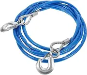 MOLUCKFU Durable 4M Vehicle Recovery Tow Strap Rope Hauling Towing Equipment Safety Hooks