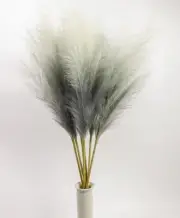 7 Pcs 1M Faux Pampas Grass, Fake Artificial Pampass Grass Decor, Filler Tall