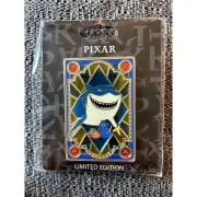 Disney Pixar Bruce, Nemo & Dory PALM Pink A La Mode LE 300 Stained Glass Pin