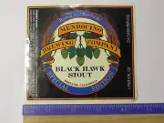 BEER LABEL: MENDOCINO Brewing Co Black Hawk Stout ~ Hopland, CALIFORNIA