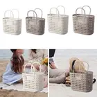 Shower Caddy Basket Sturdy Quick Drain Storage Tote for Pantry Bathroom Dorm
