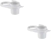 Pcs Bathroom Wall Mount Hair Dryer Holder White Cup Rack No Punch Simple Installation Storage Organizer