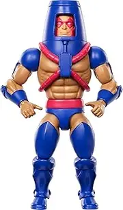 [Masters of the Universe] Origins Action Figure Cartoon Collection Man-E-Faces 5.5-inch 1980s TV Heroic Warrior, Changeable Face, Mini-Comic