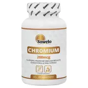 Chromium Picolinate 200mcg – Metabolism & Glucose Support – Weight Loss – Sowelo